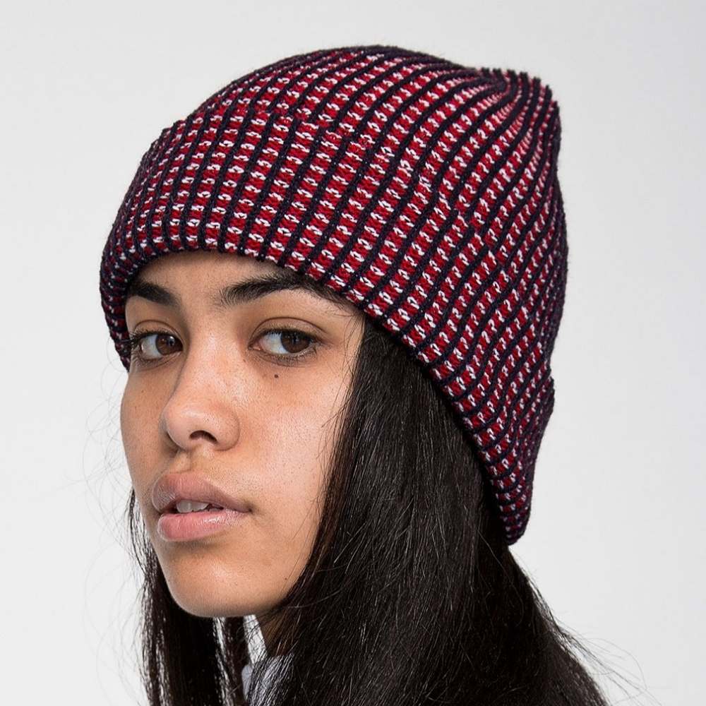 American Apparel Optic Beanie Red NWOT